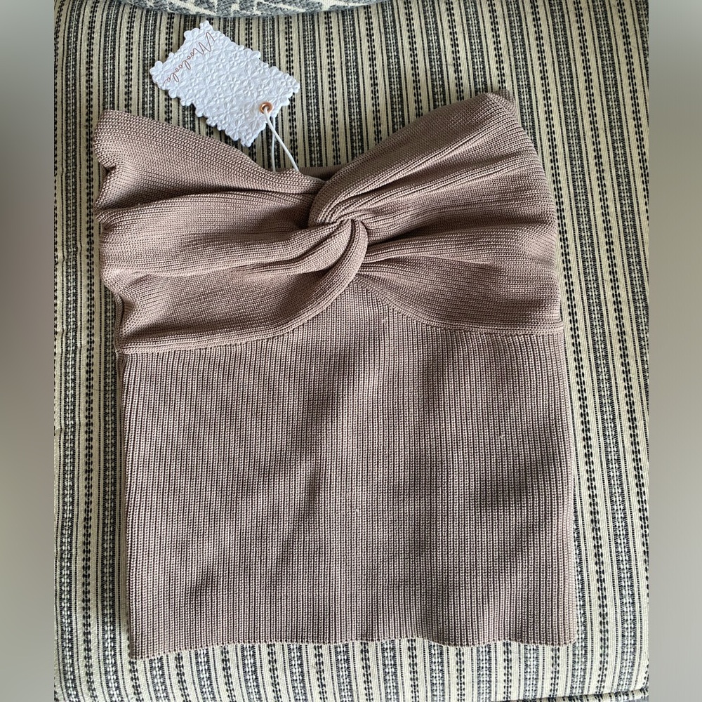 Mooloola Bianca Knit Tube Top